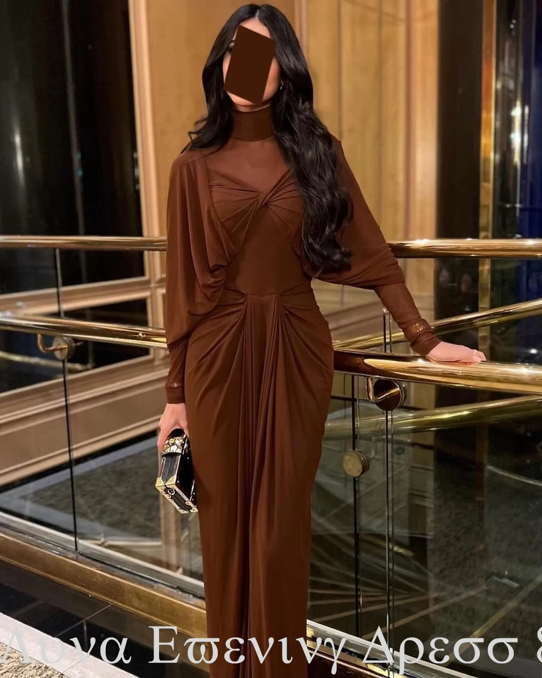 Customized Satin A-Line Off the Shoulder Evening Dress Halter Floor Length Panel Train Solid Color Bespoke Occasion Gowns
